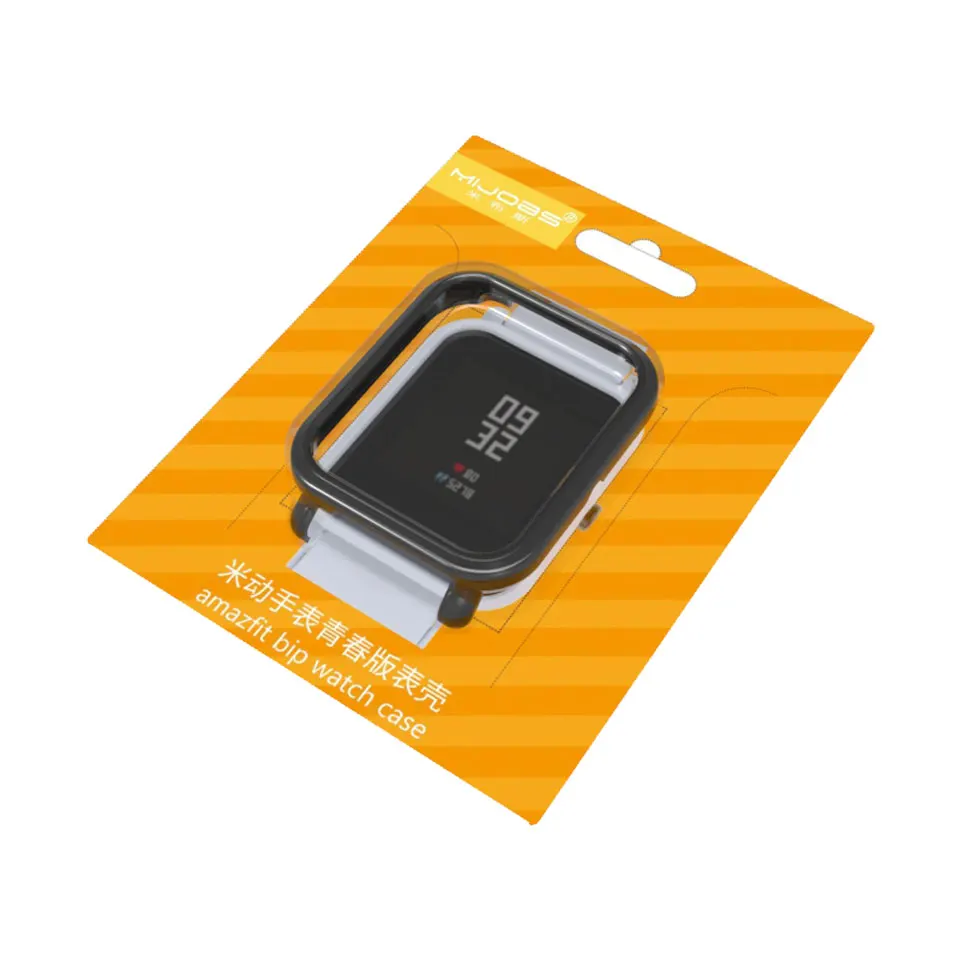 For Amazfit Bip Strap + Case Kit Silicone Wrist Bracelet Cover PC Shell Bumper for Huami Amazfit Bip Lite Smart Wristbands 20mm