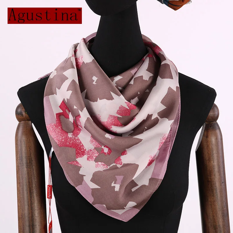 2018 Mới Lụa Thời Trang Xuân Hè Nữ Vuông Khăn Choàng Tơ Lụa Mũi Scarfs Nữ Khăn Quàng Khăn Choàng Stoles Nữ Khăn Choàng Và áo Tắm Len