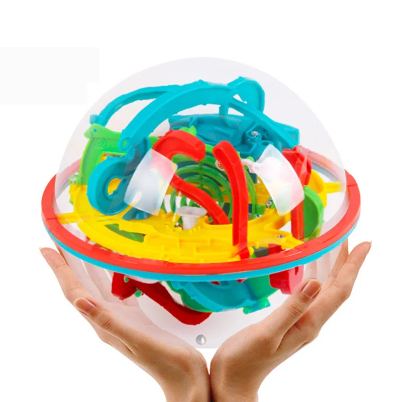 

3D Ball Maze Puzzle Labyrinth Magic Intellect Maze Ball Perplexus Ball Games Children Educational Toys For Kids 118 Steps