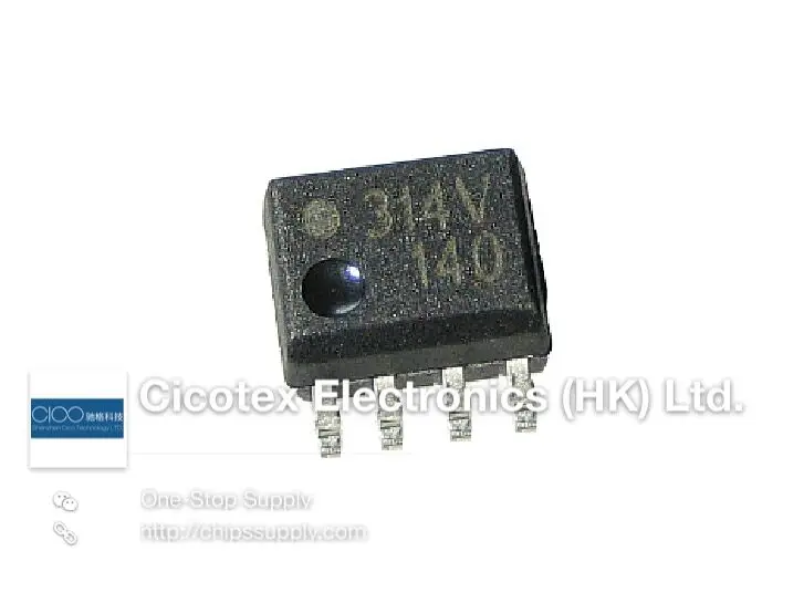 5pcs/lot HCPL-0314V 314V Optocoupler OPTOISO 3.75KV GATE DRIVER 8SOIC HCPL0314V