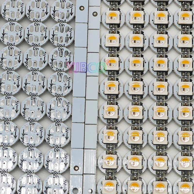 100Pcs Ingebouwde 5050 Smd Rgb SK6812 Ic DC5V SK6812 Led Board Heatsink Rgbw/Rgbww Led Chips (10Mm * 3Mm)