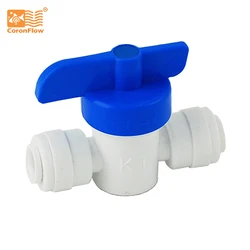 Coronwater Shut-off Valve straight Ball Valve 1/4