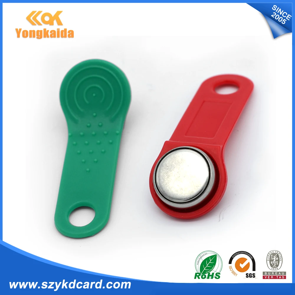 Yongkaida 200 pcs TM1990-F5 iButton 64 bits Handle TM Cards Electronic Key tag image 2
