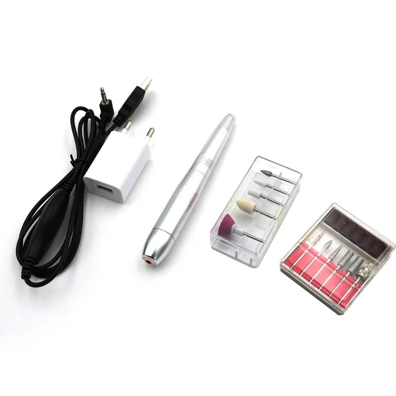 Portable Nail Drill Machine Device For Manicure Nail Polishing Tool Set Nail Files Instrument Mill Manicure Set For Nails Art