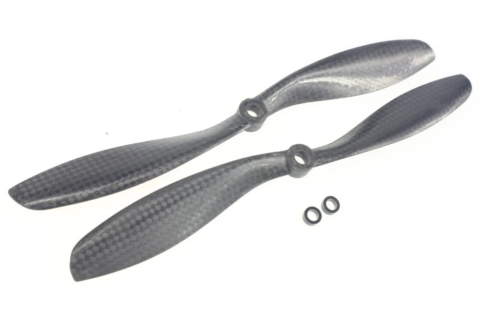 

F05305 8x4.5 3K Carbon Fiber Propeller CW CCW 8045 CF Props For RC Quadcopter Hexacopter Multi Rotor UFO + FS