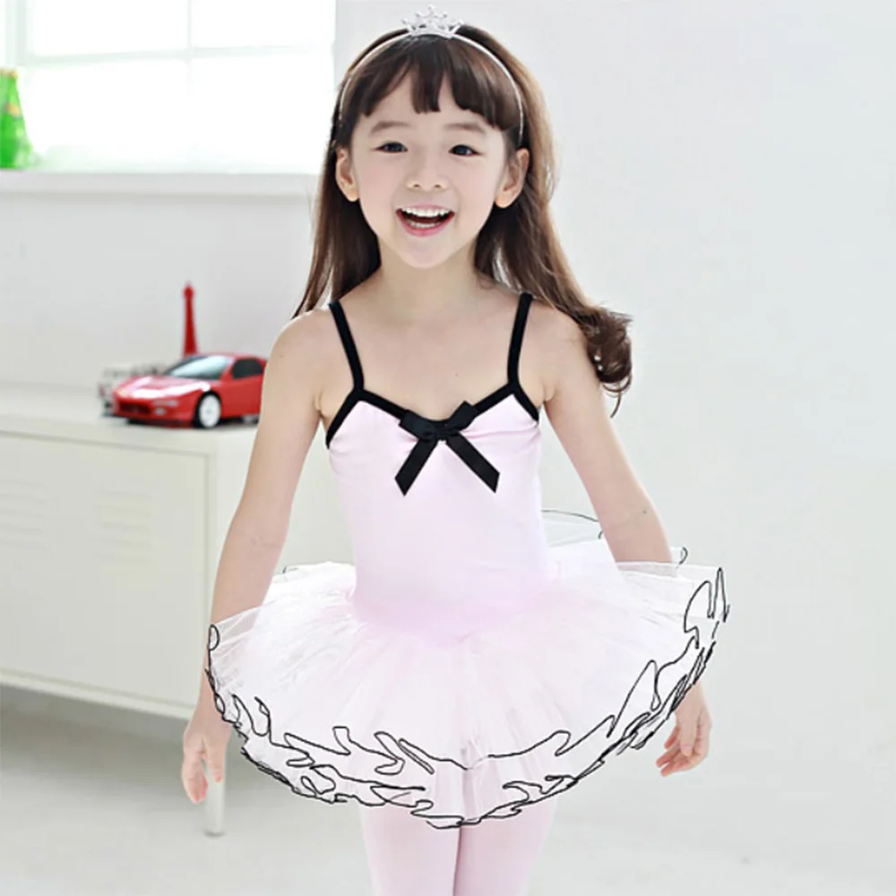 Girls Ballet Tutu Costume Ballerina Dance Dress Kids Dancewear