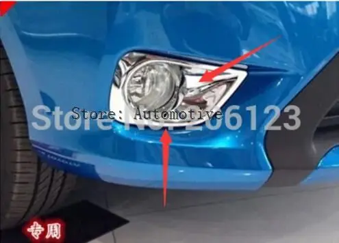 

Front fog lamp cover trim For 2013 2014 2015 for Toyota Vios/Yaris Sedan free shipping 2 pcs