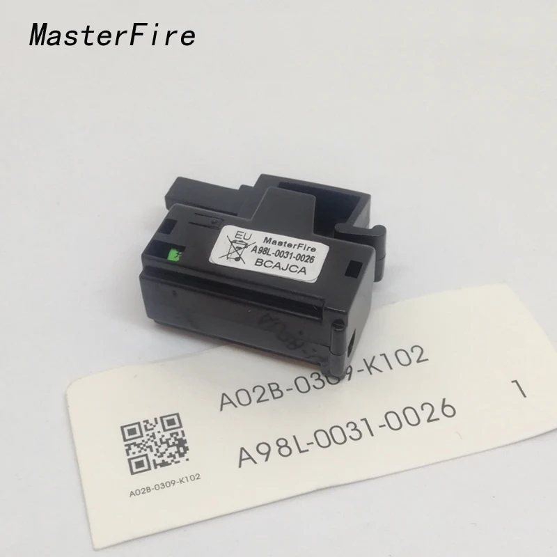 

MasterFire 10pcs/lot Brand New A98L-0031-0026 a02b-0309-k102 A02b-0309-k102 1750MAH 3V FANUC PLC CNC Battery Lithium Batteries