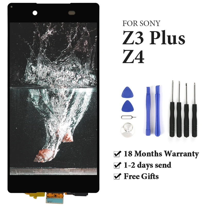 

Сменный ЖК-дисплей для Sony Xperia Z4 экран с рамкой для Sony Xperia Z3 Plus Z3 + ЖК с 4G Две SIM-карты одна SIM-карта