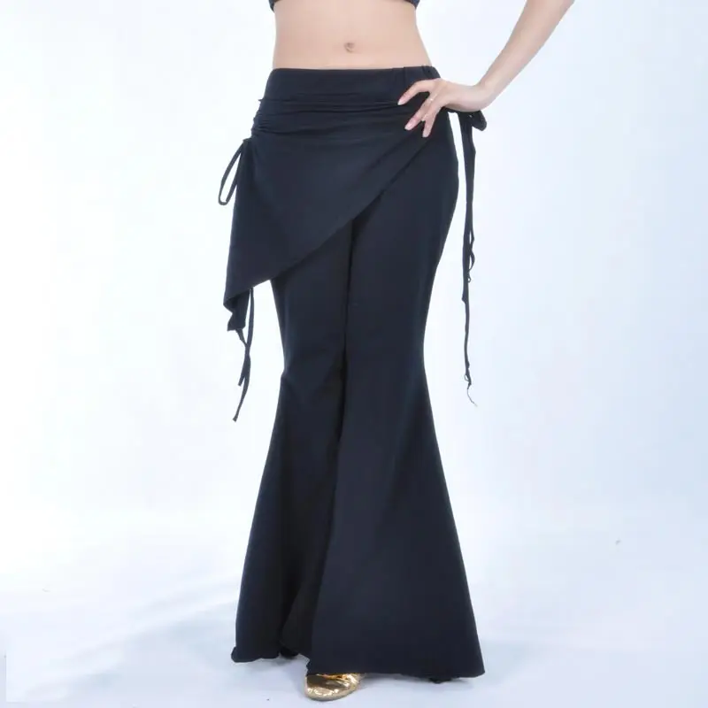 Belly Dance Pants Lady Costume Dance Tribal Bellydance Clothes Ladies High Waist Trousers Practice Clothes Dance Wear