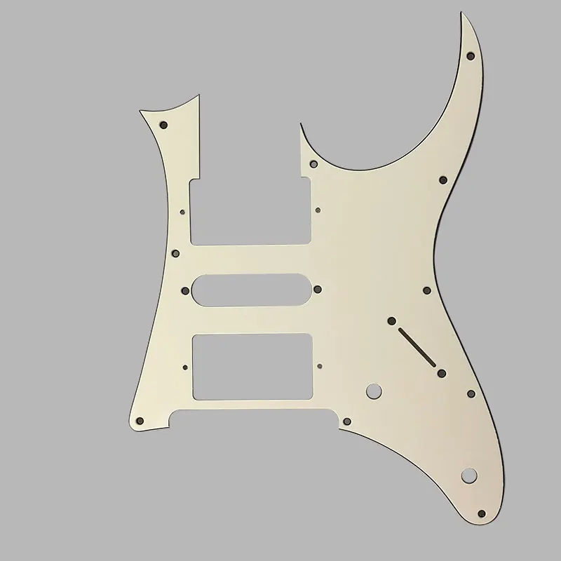 Pleroo özel elektro gitar parçaları için MIJ Ibanez RG 350 DXZ gitar Pickguard HSH Humbucker Pickup Scratch plaka