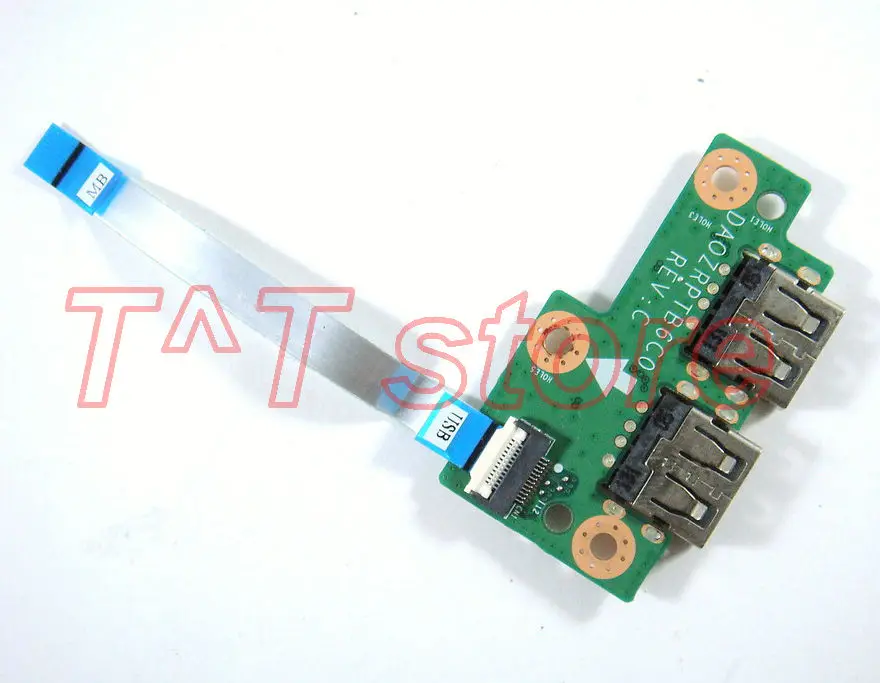

original FOR V5-551 LAPTOP USB Port Board with Cable DA0ZRPTB6C0 3JZRPUB0000 test good free shipping