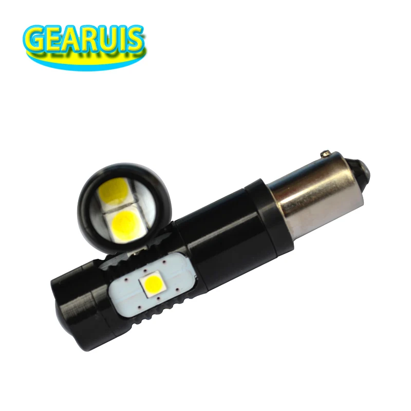 High power Car styling BA9S canbus 6 SMD 3030 LED 0.36A T4W No error Wedge Door Instrument Licence plate lights lamp 12V to 24V