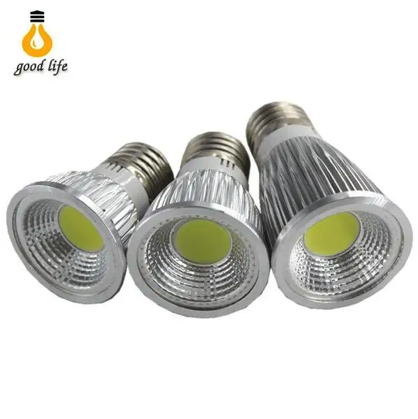 

New High Power Lampada Led E27 E14 MR16 GU10 COB 9w 12w 15w Dimmable Led Cob Spotlight Warm Cool White ac85-265v Bulb Lamp