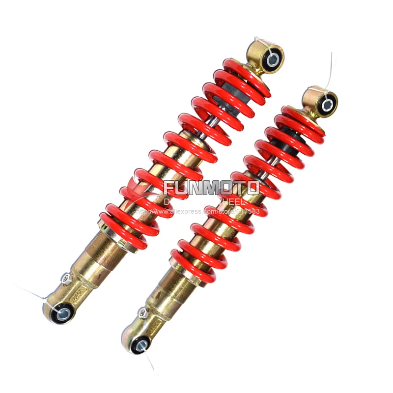 

2PCS REAR SHOCK ABSORBER FOR CFX6 CF625-C 2014 OR GOES QUAD G520 PARTS NO. IS 9010-060600-1000 RED COLOR