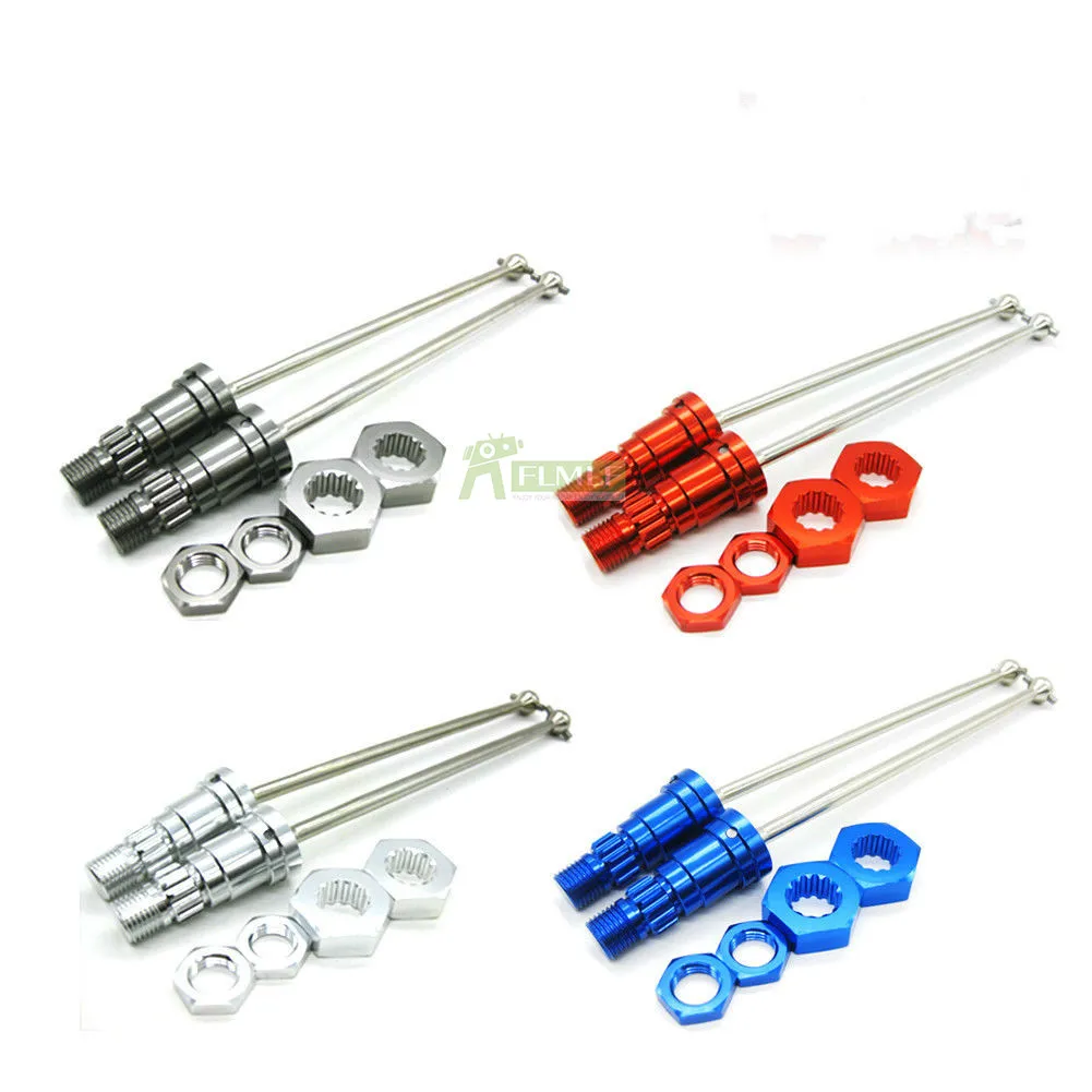 

Alloy CNC Front and Rear Drive Shaft For 1/5 Traxxas TRX X-Maxx XMAXX