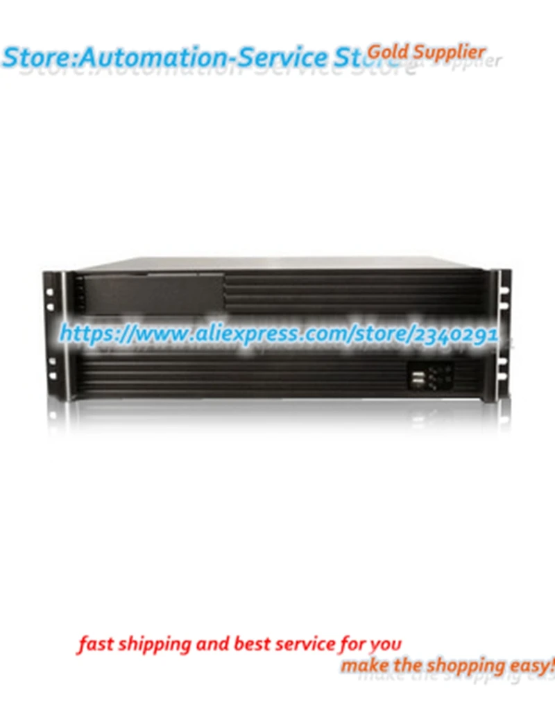 Ultra Short 3U Server Chassis Aluminum Panel Chassis High-End 380mm Deep One CD-ROM Position Industrial Cabinet