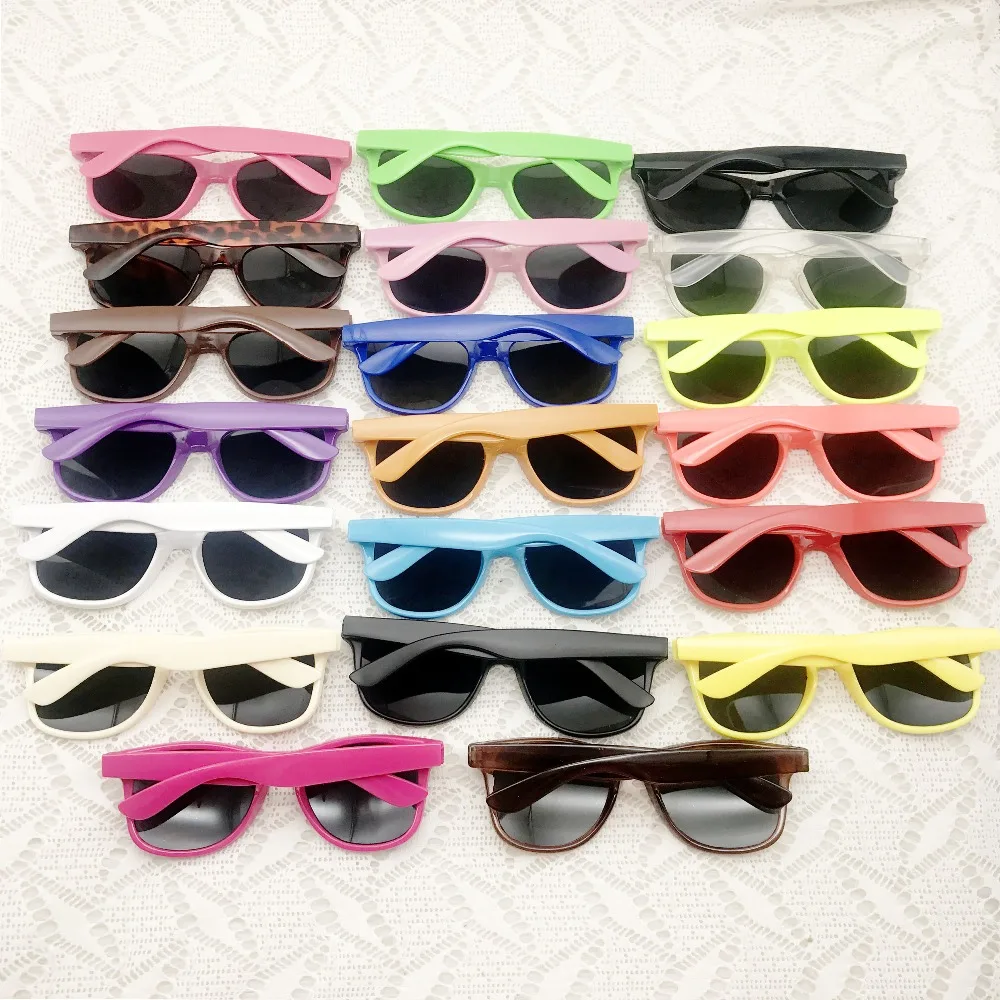 24 Pack Neon 80\'s Style zabawka na imprezę okulary przeciwsłoneczne słodki ślub sprzyja fantastyczne opakowanie na przyjęcie przyjęcie urodzinowe