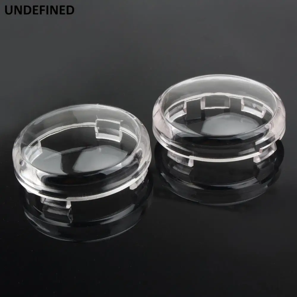 

2Pcs Motorcycle Indicator Lens Cover Turn Signal Lights For Harley Sportster 883 1200 Touring Street Glide Softail Dyna FXD FXSB