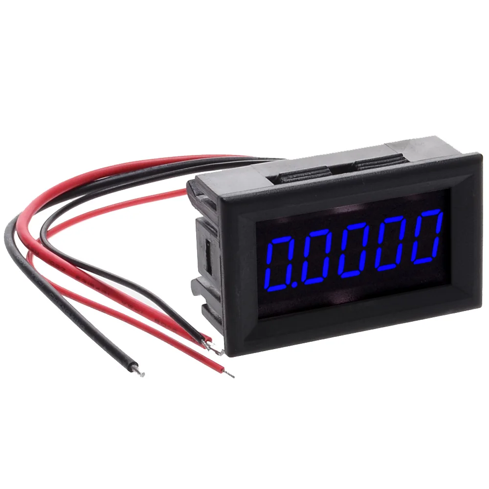 5 bit Digital Ammeter DC0.0000-3.0000A LED Display Amperemeter Car Current AMP Meter