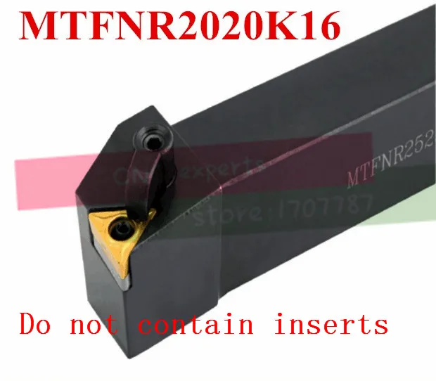 MTFNR2020K16 20*20*125mm Metal Lathe Cutting Tools,CNC Tool Cylindrical turning tool, External Turning Tool,Type MTFNR/L