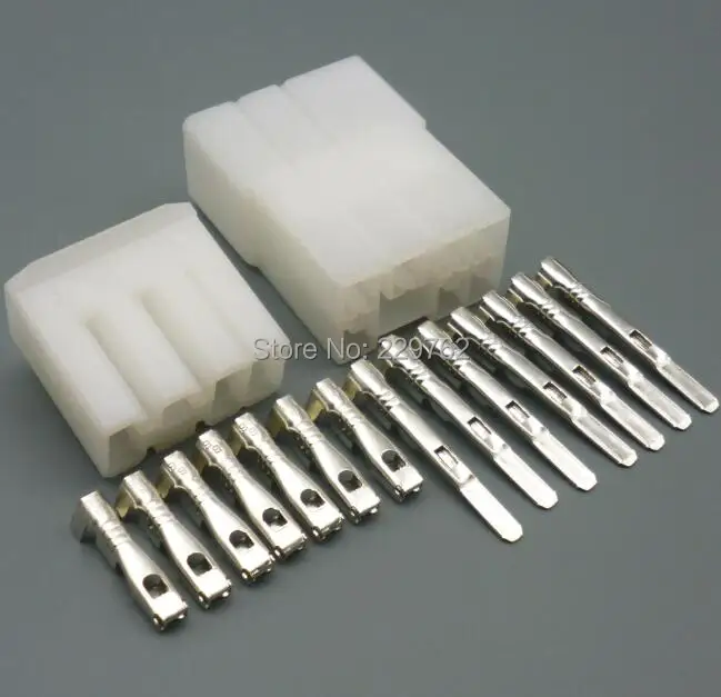 shhworldsea 5/10/30/50/100sets Female male 5 Pin PA66 Auto Electrical Wiring Harness Connector plug MG610189