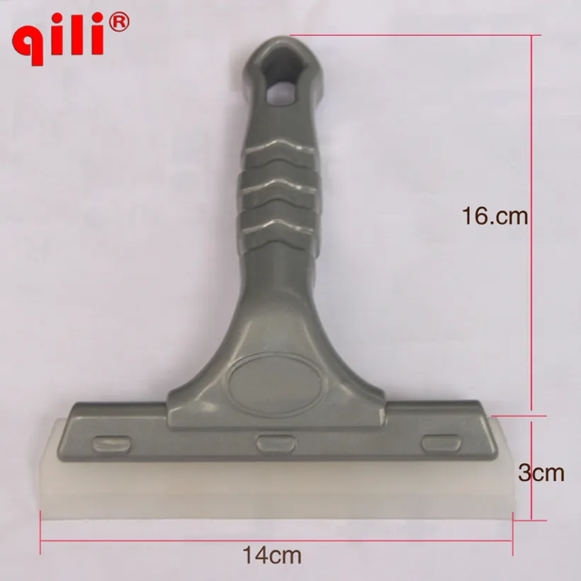 20pcs Qili QH-08-1Water Glass Scraper Tool Water Wiper Scraper Blade Scraper Water Tool Blade Cleaner Mirror Window Cleaning DHL