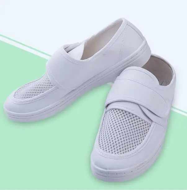 Anti-static Shoes Laboratory Summer Workshop Mesh Factory Food Men Work White