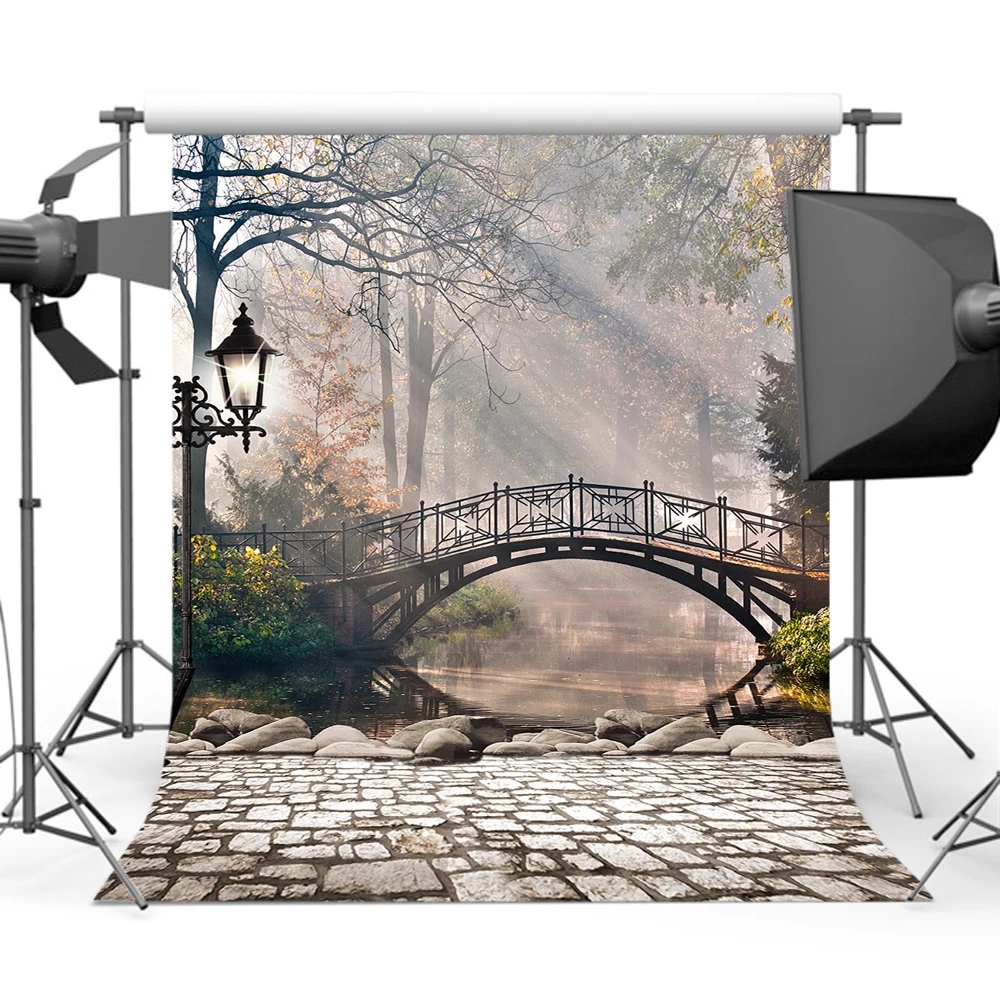  Vintage Old Master Backdrops Forest Background for Photography Retro Scenery Backdrop for Photographers Studio 285