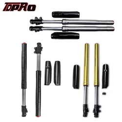TDPRO Upside Down 45mm 48mm Front Forks Shocks Absorber Dirt Pit Bike Motorcycle 110cc 125cc 150cc 700/735mm Front Inverted Fork