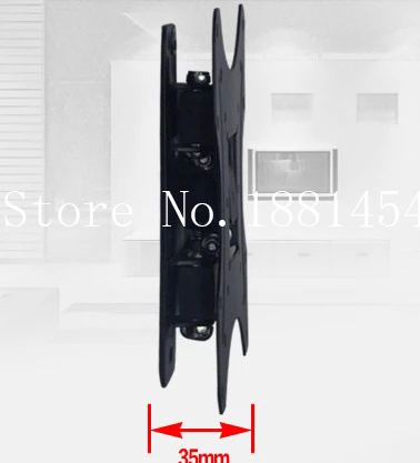 Soporte giratorio para TV LCD de movimiento completo, brazo retráctil de pared para TV de 10 "-42", soporte máximo de 35KG de peso, 2019