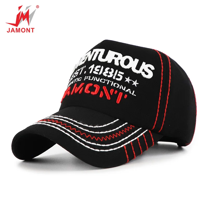 JAMONT New Fashion Embroidery Unisex Baseball Caps Summer Mesh Snapback Sun Hats for Men Women Casquette Hip Hop Cap Gorras Bone