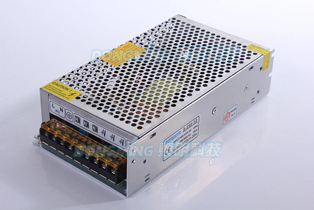 

Power Supply Driver Electronic Transformer 250W 20A power RGB led strip light 5050/3528 DC 12V Lighting Transformer high quality