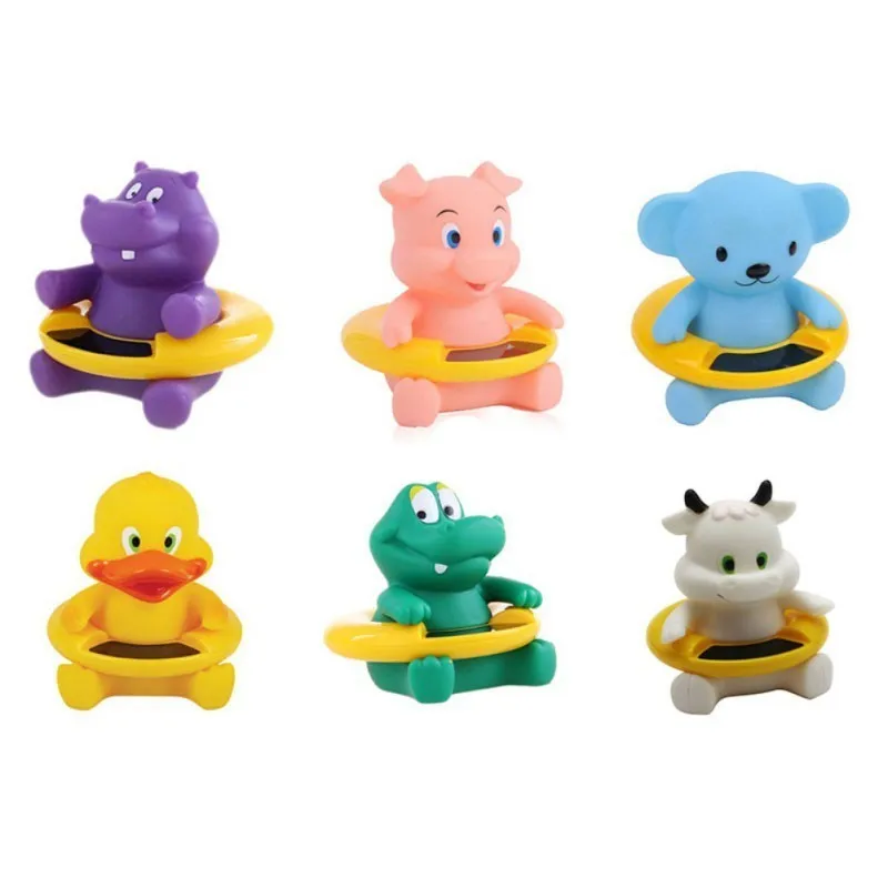 Baby Bath Measuring Water Temperature Bath Toy Duckling Thermometer Various Cartoon 6 Fund Cartoon Shape Optional