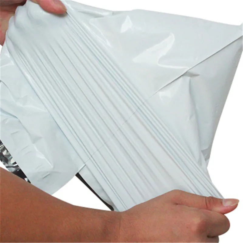 50Pcs Silver Courier Bags Multiple Frosted Self-Seal Adhesive Storage Bag Waterproof Thick Envelope Mailer Postal Mailing Bag