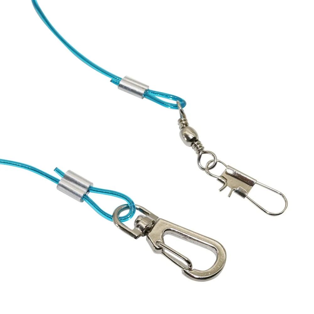 3m/6m/10m Flexible Bird Leash Flying Rope With Ring Parrot Training Harness Steel Wire Inside Bird Outdoor Products