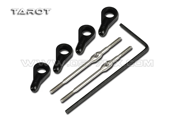 450 Flybarless Heli Tarot Linkage rod set Reverse screw TL45116