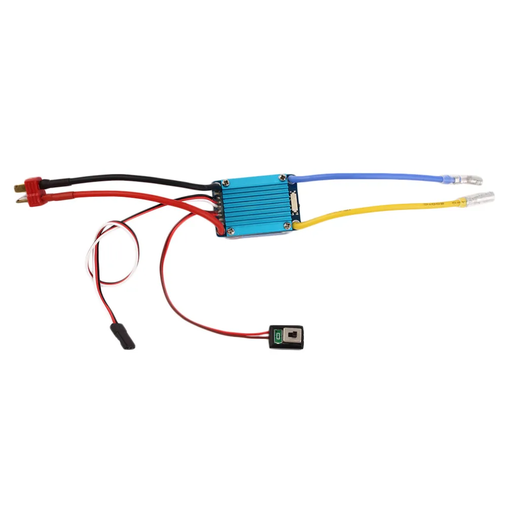 1pcs Waterproof Brushed ESC 160A 3S with 5V 1A BEC T-Plug For 1/12 RC Car Wholesale Dropship