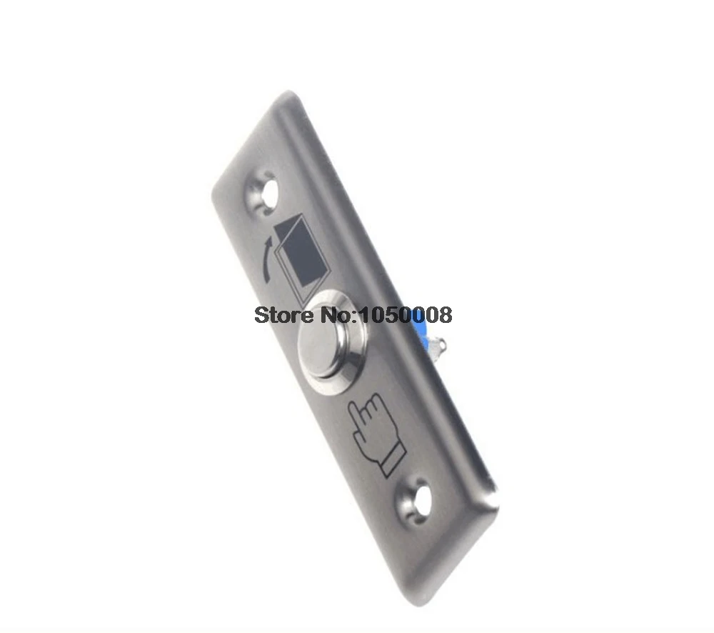 Exit Push Door Release Button Switch Stainless Steel Rectangle For Electric magnetic Lock Door Access Control