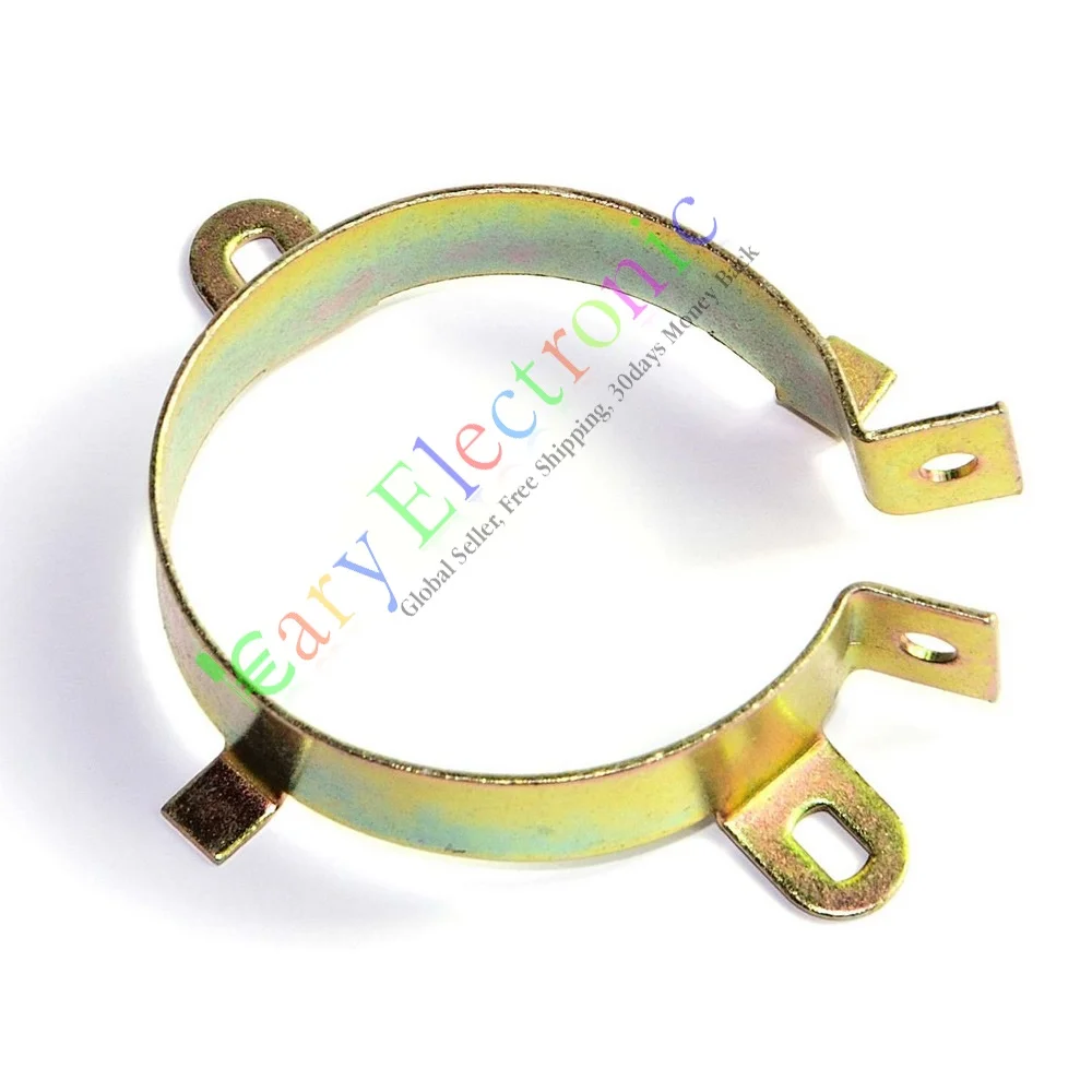 Wholesale and retail 20pc 45mm Film Electrolytic Can Capacitor metal Clamp Tube sockets audio amp DIY free shipping