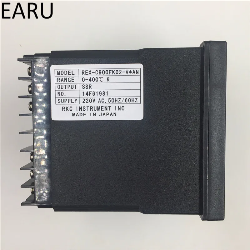 O Envio gratuito de Temperatura RKC PID Controlador REX-C900 SSR Saída de Relé de Entrada Multi-entrada Universal 96*96mm Termostato Regular
