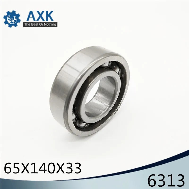 

6313 Bearing 65*140*33 mm ABEC-3 P6 ( 1 PC ) For Motorcycles Engine Crankshaft 6313 OPEN Ball Bearings Without Grease