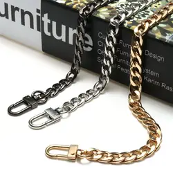 High Quality Bag Chain Strap Handle Shoulder Crossbody Handbag Bag Metal Replacement Chains Bag Parts Accessories