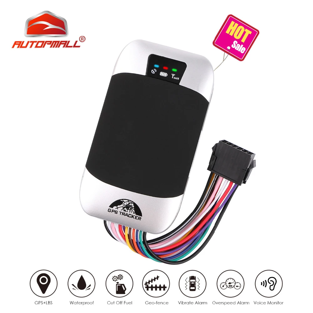 

GPS Tracker Car GPS Locator Coban TK303F Waterproof Cut Off Oil Vehicle Tracker Fuel Detect Realtime Tracking Device Shock Alarm