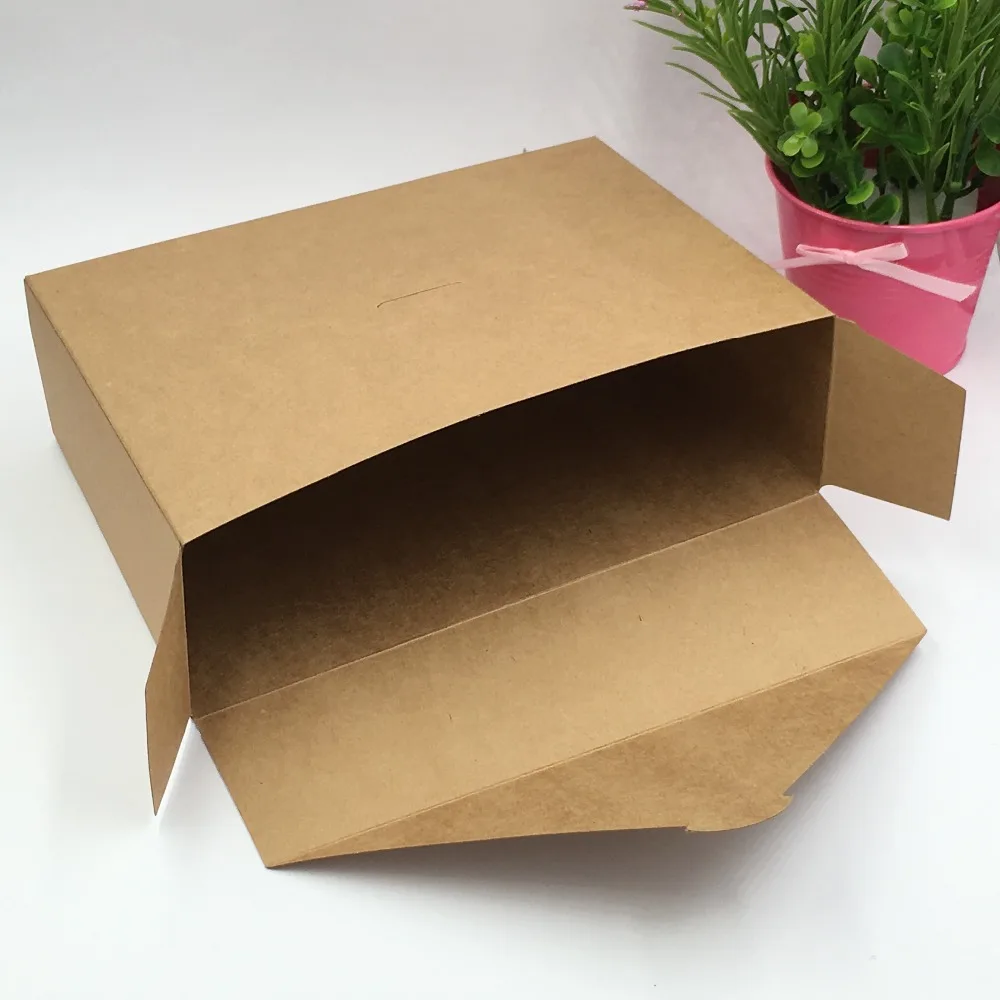 Big Size Handmade Brown Paper Box Handmade Envelop Paper Boxes Packaging Cases For Gift Present Souvenirs Pack Box 50Pcs/Lot