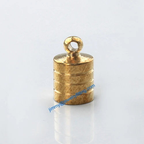 

Jewelry findings Metal End caps for laether cord; crimp end cap; chain end caps 7*11mm 1000pcs