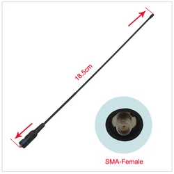 NA-771 144/430MHz Dual-Band-Handheld Antenne für Baofeng Radio UV--5R,UV-6R,UV-5RA,UV-82PUXING PX-888K,QUANSHENG TG-UV2