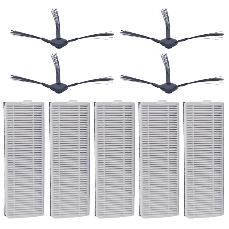 18 pieces / batch robot vacuum cleaner Hepa filter for ilife A8 a40 a6 a4 a4s filter accessories side brush robot vacuum