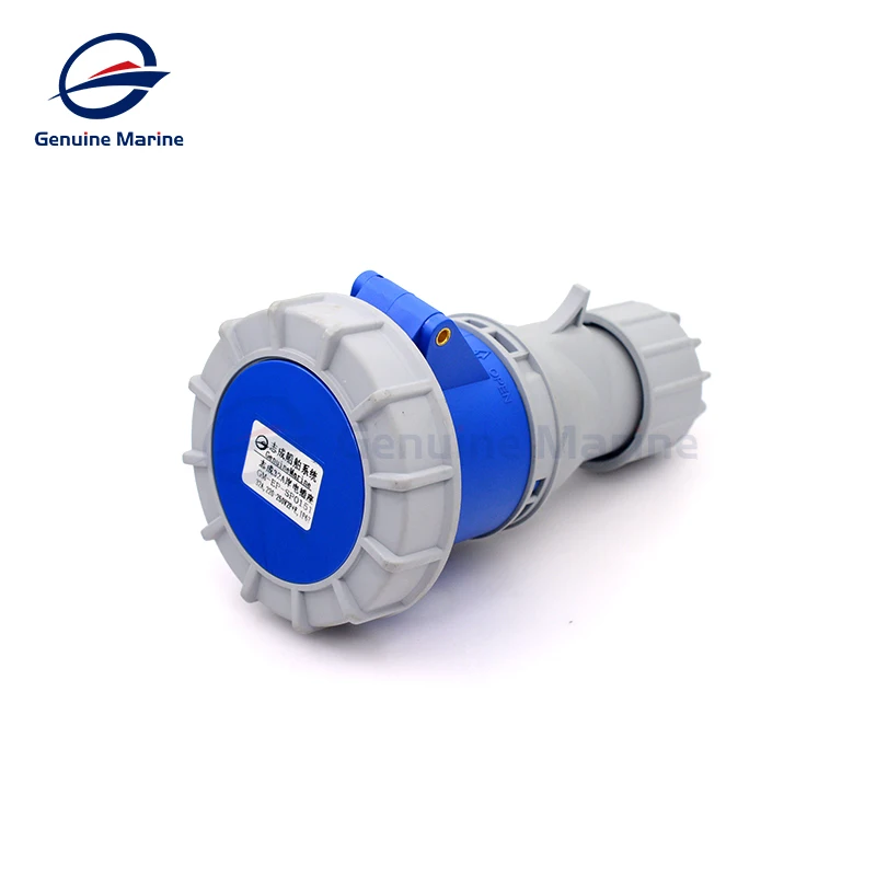 Waterproof Moisture-Proof 16A/32A 250V Marine Shore Power Socket Male Female Power Plug For Yacht Boat Accessories