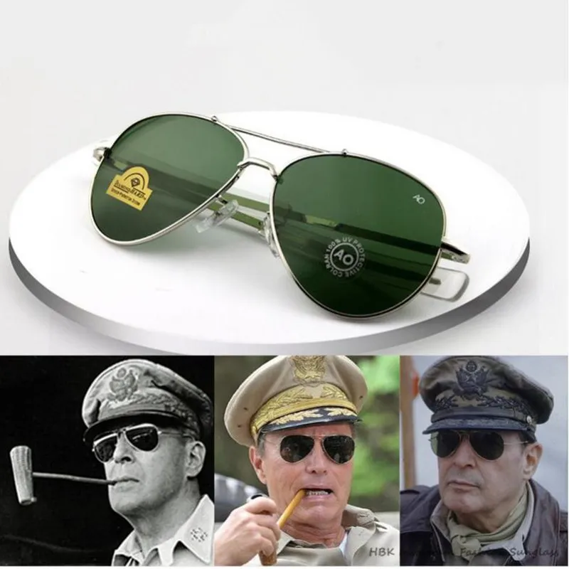 Aviation Sunglasses Men Women 2021 American Army Military Optical AO Sun Glasses Pilot Shades 8057 Oculos De Sol Masculino